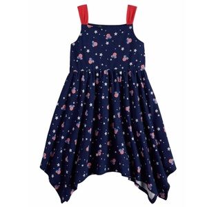 Disney Minnie Patriotic Handkerchief Dress 24 mo.